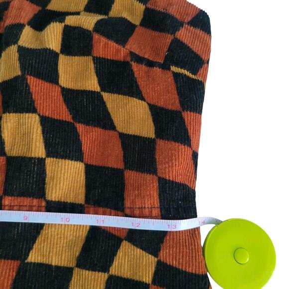 VANS Jagger Fall Mini Dress Women's XS Cotton Corduroy Streetwear Preppy Punk - Picture 6 of 13